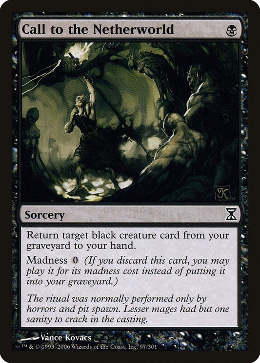 Image for Call to the Netherworld (97) (Time Spiral) - Magic: The Gathering