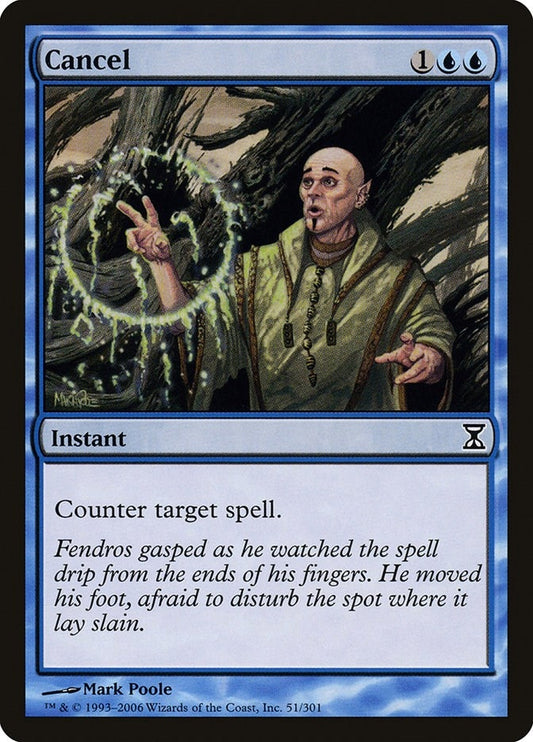 Image for Cancel (51) (Time Spiral) - Magic: The Gathering