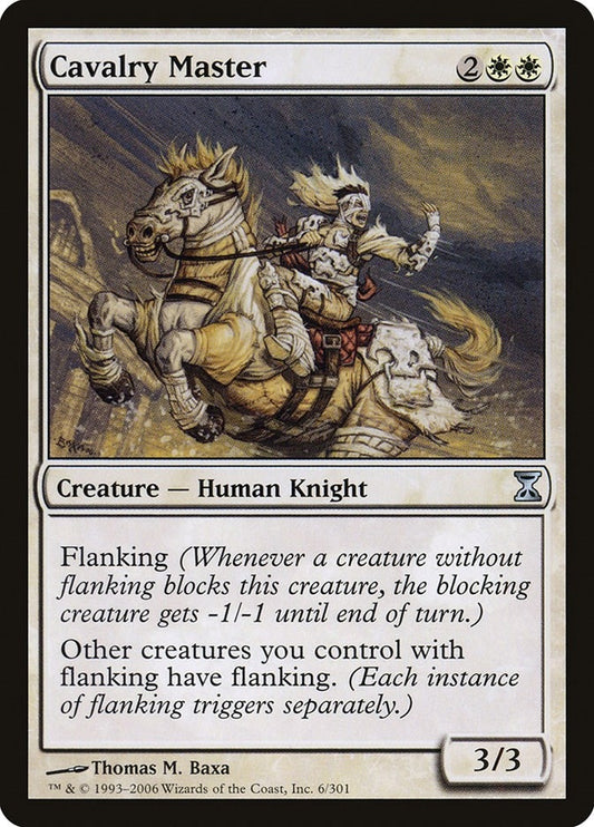 Image for Cavalry Master (6) (Time Spiral) - Magic: The Gathering