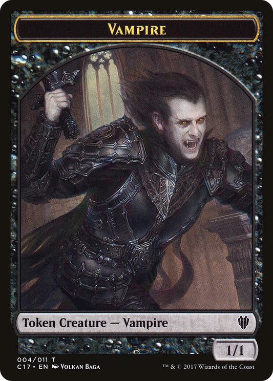 Image for Vampire // Zombie Double-sided Token (4 // 5) (Commander 2017) - Magic: The Gathering