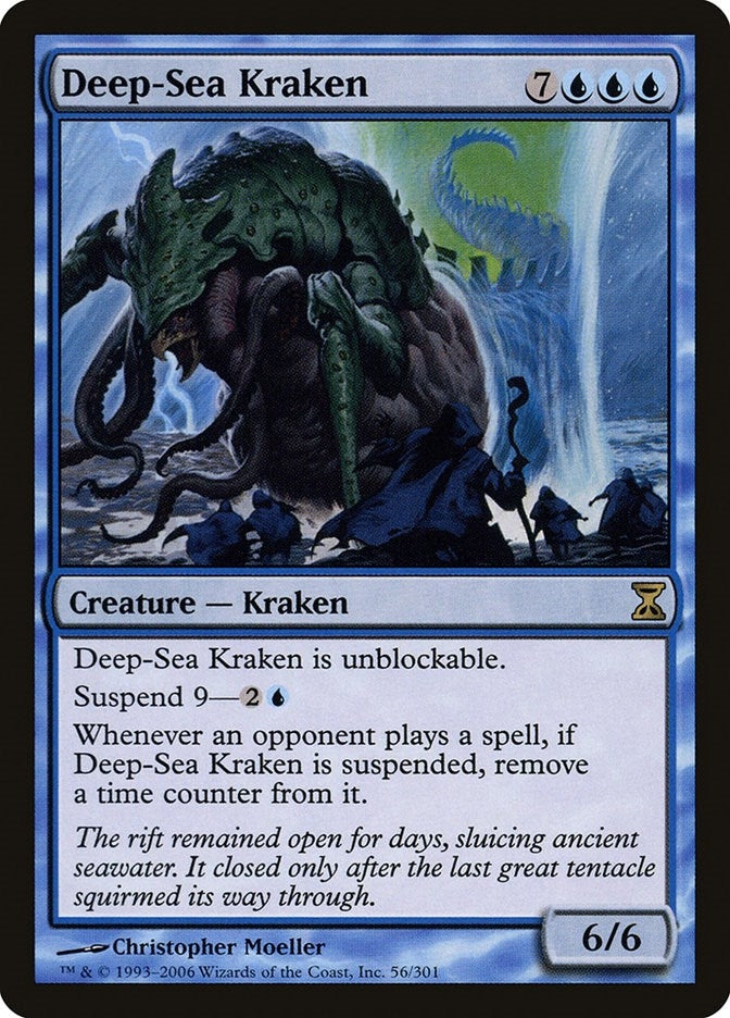 Image for Deep-Sea Kraken (56) (Time Spiral) - Magic: The Gathering