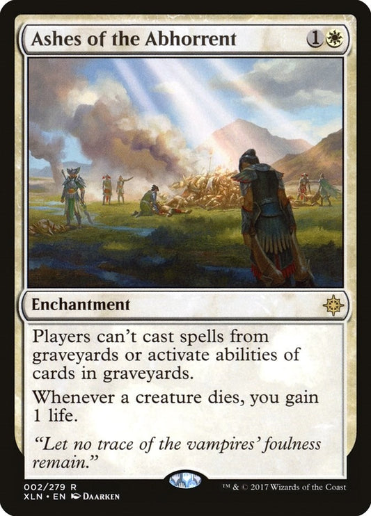 Image for Ashes of the Abhorrent (2) (Ixalan) - Magic: The Gathering