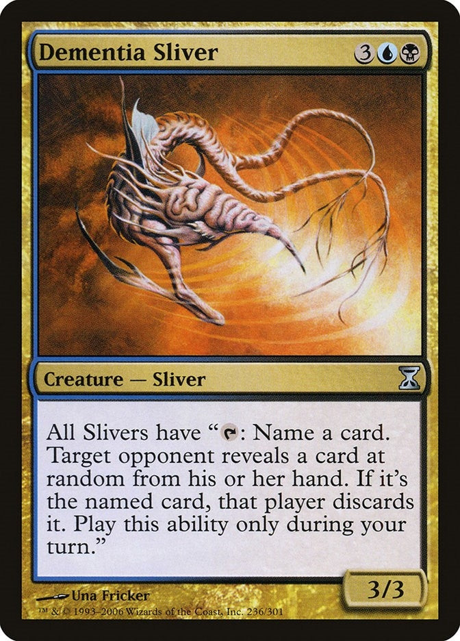 Image for Dementia Sliver (236) (Time Spiral) - Magic: The Gathering
