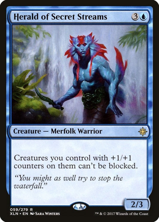 Image for Herald of Secret Streams (59) (Ixalan) - Magic: The Gathering