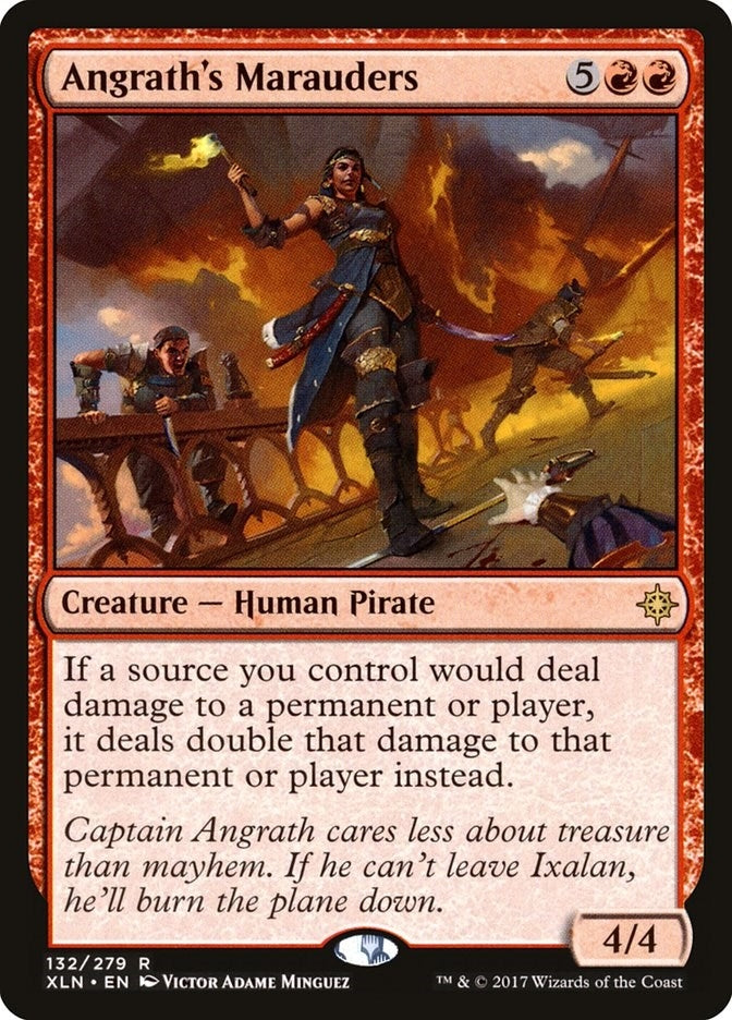 Image for Angrath's Marauders (132) (Ixalan) - Magic: The Gathering
