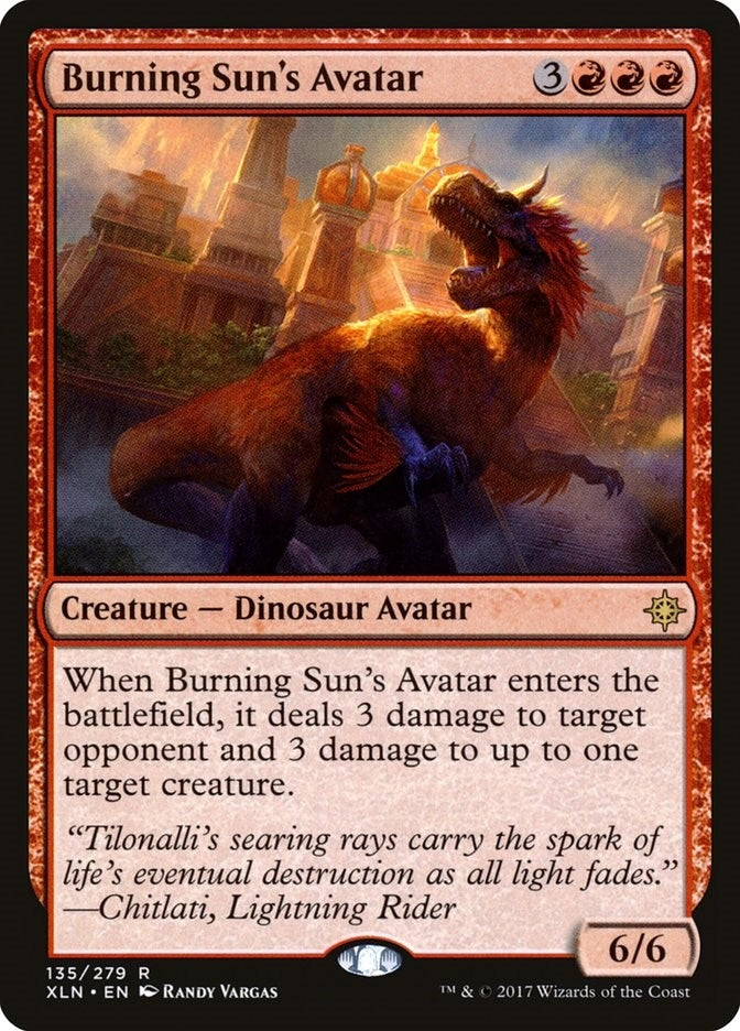 Image for Burning Sun's Avatar (135) (Ixalan) - Magic: The Gathering