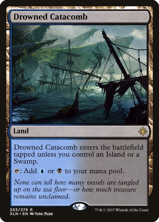 Image for Drowned Catacomb (253) (Ixalan) - Magic: The Gathering