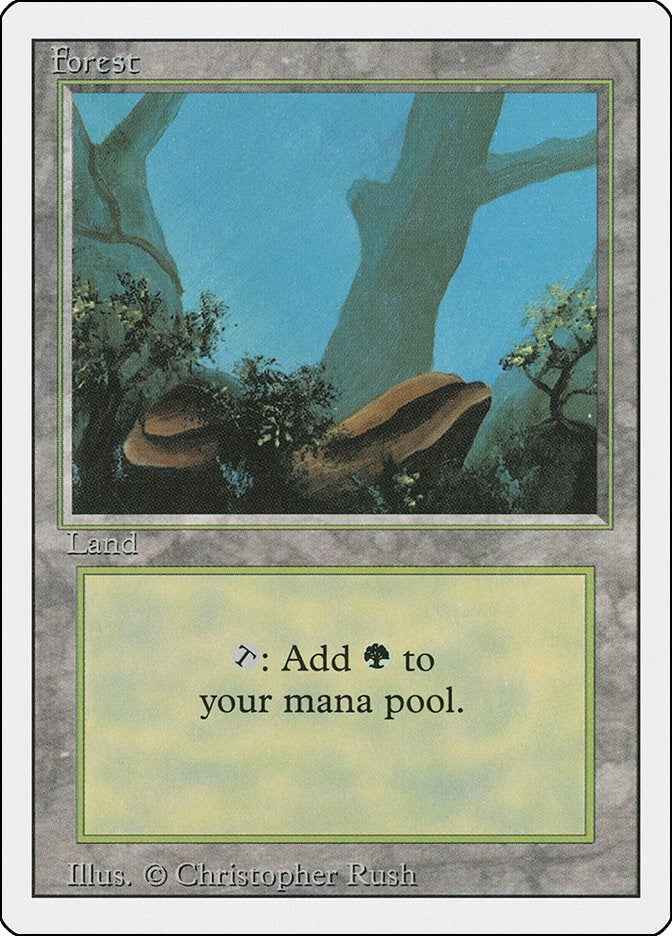 Image for Forest (A) (284) (Revised Edition) - Magic: The Gathering