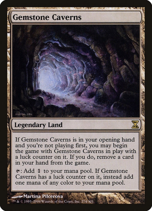 Image for Gemstone Caverns (274) (Time Spiral) - Magic: The Gathering