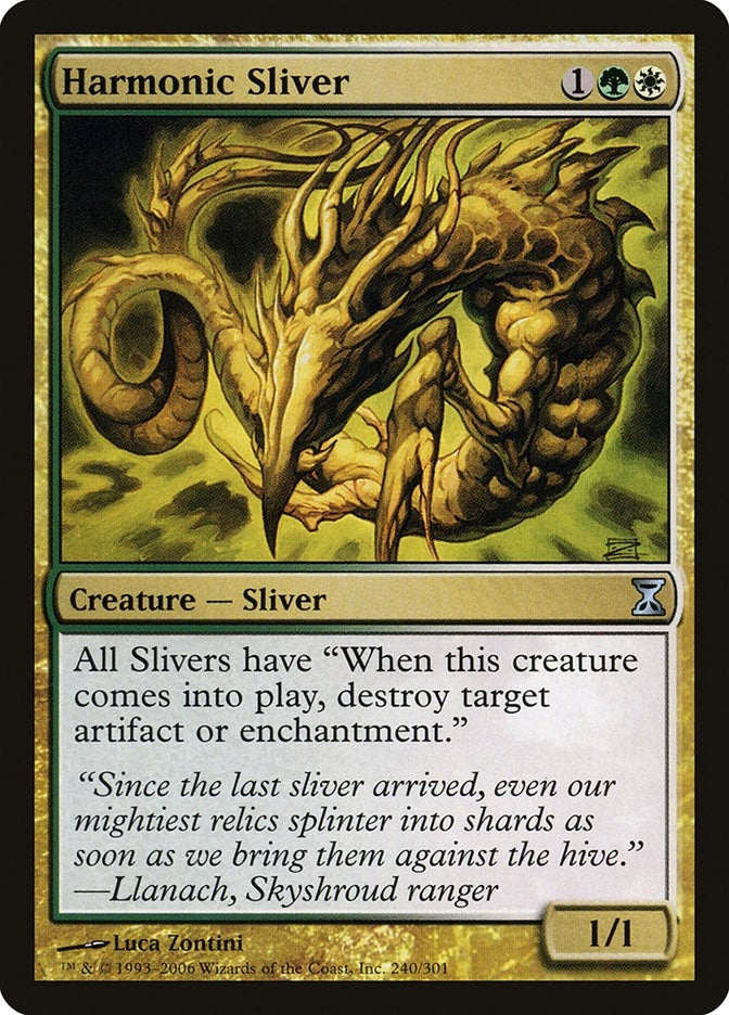 Image for Harmonic Sliver (240) (Time Spiral) - Magic: The Gathering