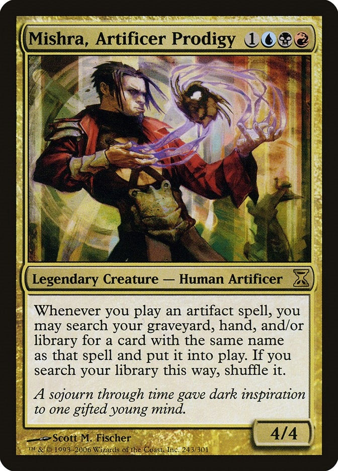 Image for Mishra, Artificer Prodigy (243) (Time Spiral) - Magic: The Gathering