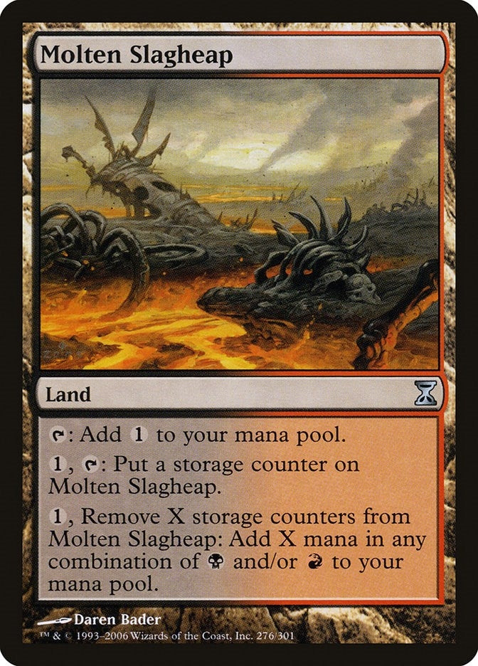 Image for Molten Slagheap (276) (Time Spiral) - Magic: The Gathering