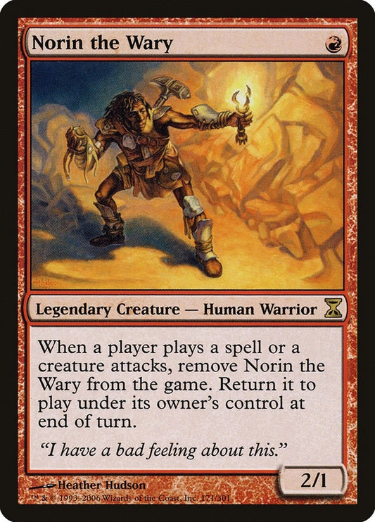 Image for Norin the Wary (171) (Time Spiral) - Magic: The Gathering