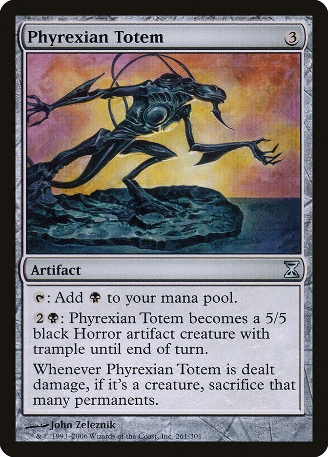 Image for Phyrexian Totem (261) (Time Spiral) - Magic: The Gathering