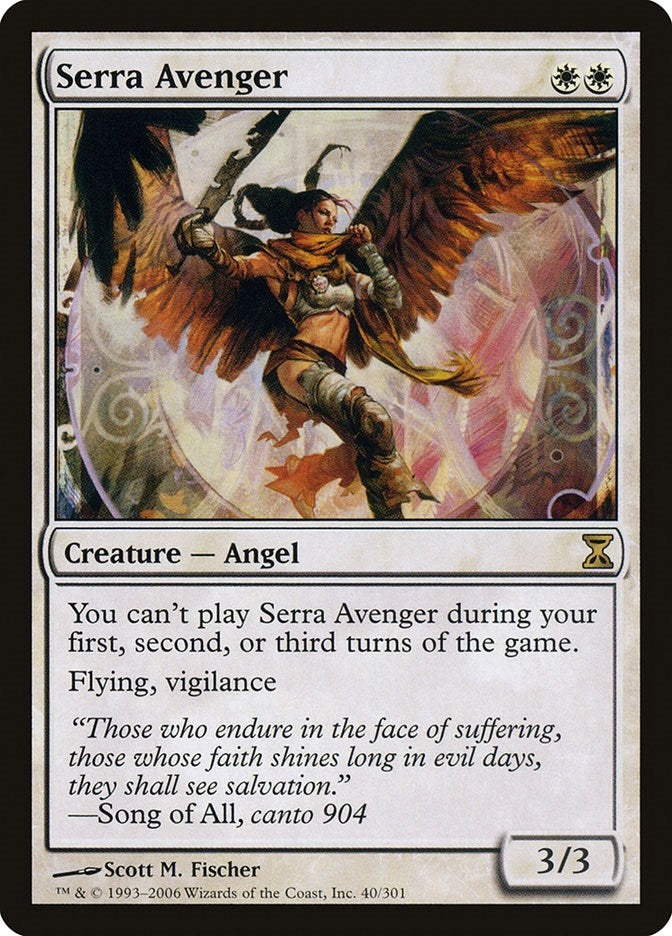 Image for Serra Avenger (40) (Time Spiral) - Magic: The Gathering