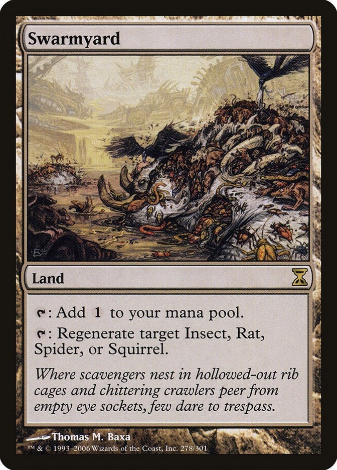 Image for Swarmyard (278) (Time Spiral) - Magic: The Gathering