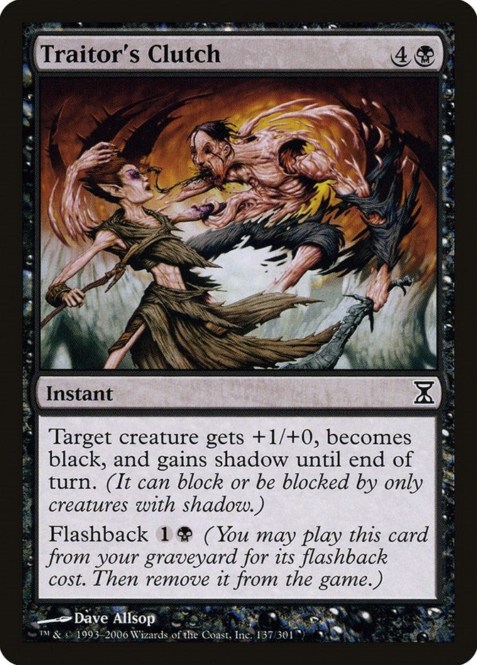Image for Traitor's Clutch (137) (Time Spiral) - Magic: The Gathering