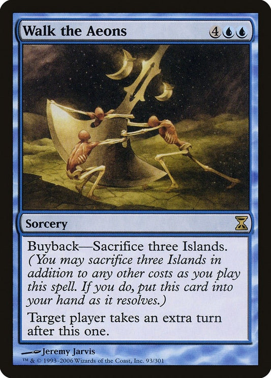 Image for Walk the Aeons (93) (Time Spiral) - Magic: The Gathering