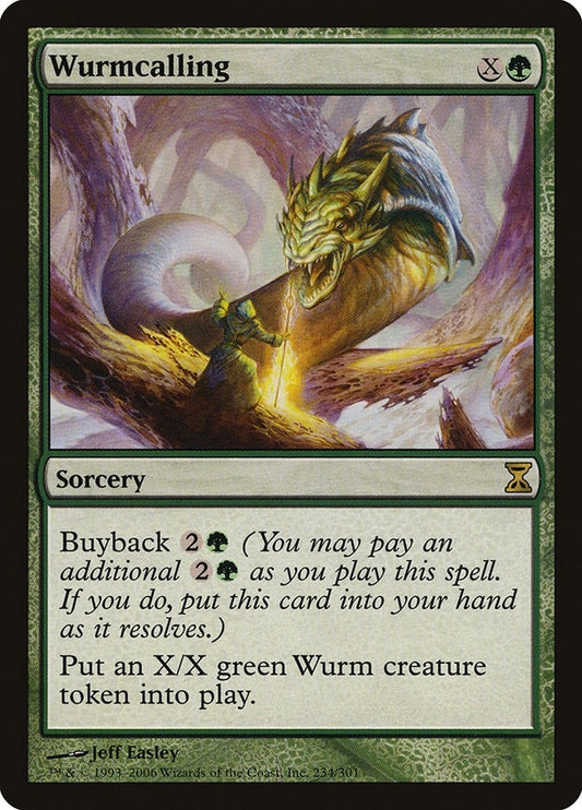 Image for Wurmcalling (234) (Time Spiral) - Magic: The Gathering