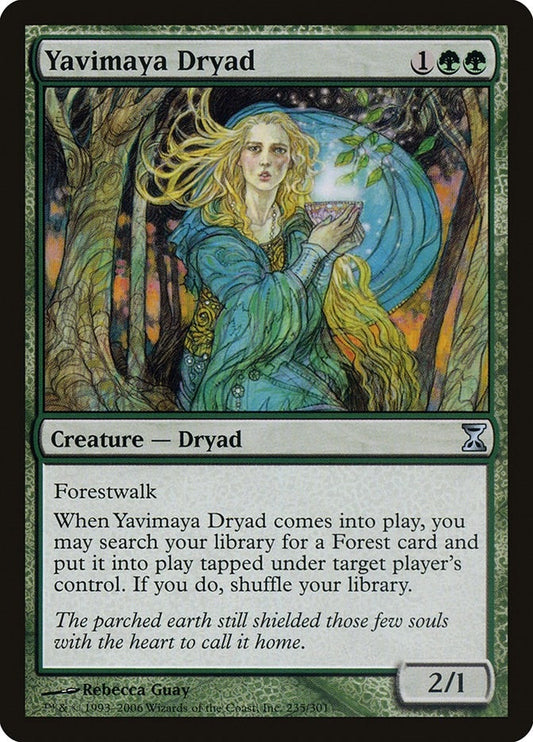 Image for Yavimaya Dryad (235) (Time Spiral) - Magic: The Gathering