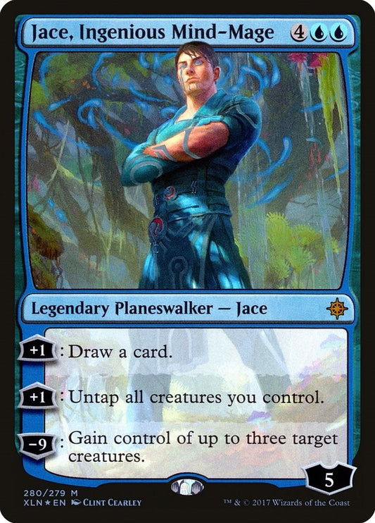 Image for Jace, Ingenious Mind-Mage (280) (Ixalan) - Magic: The Gathering