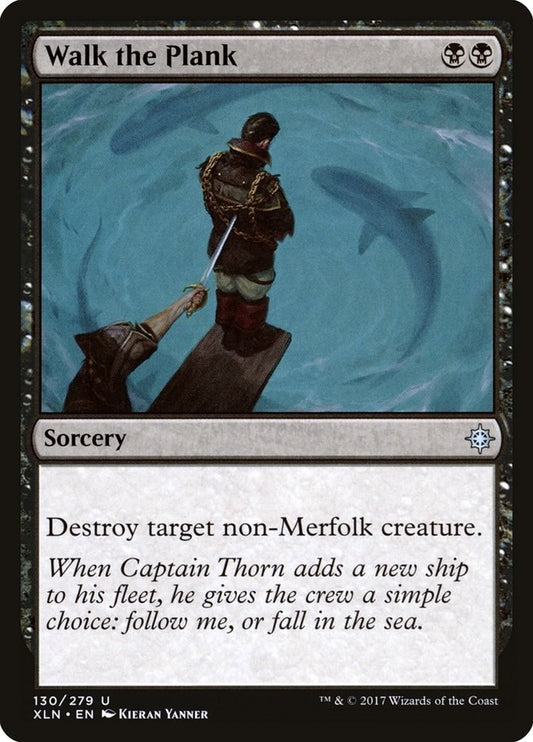 Image for Walk the Plank (130) (Ixalan) - Magic: The Gathering