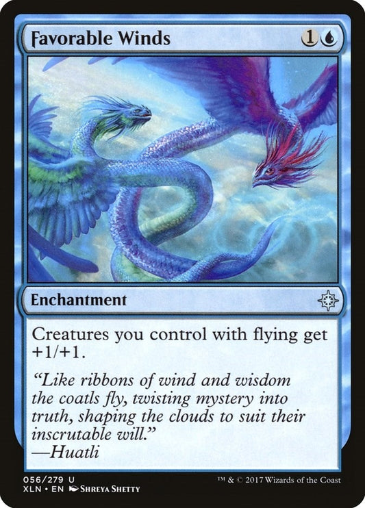 Image for Favorable Winds (56) (Ixalan) - Magic: The Gathering