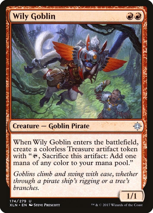 Image for Wily Goblin (174) (Ixalan) - Magic: The Gathering