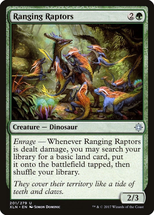 Image for Ranging Raptors (201) (Ixalan) - Magic: The Gathering