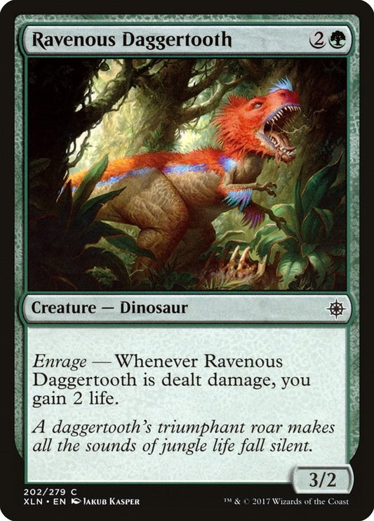 Image for Ravenous Daggertooth (202) (Ixalan) - Magic: The Gathering