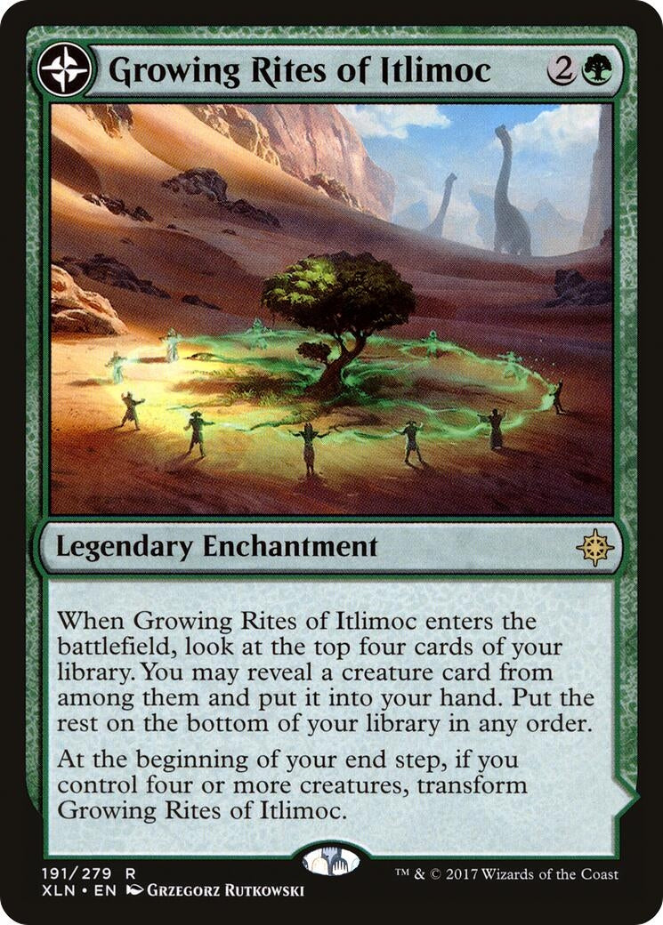 Image for Growing Rites of Itlimoc (191) (Ixalan) - Magic: The Gathering