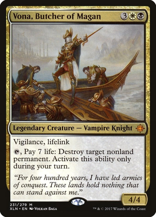 Image for Vona, Butcher of Magan (231) (Ixalan) - Magic: The Gathering