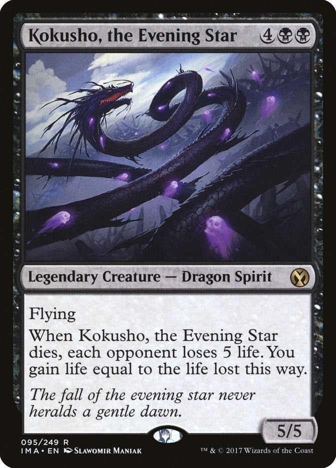 Image for Kokusho, the Evening Star (95) (Iconic Masters) - Magic: The Gathering