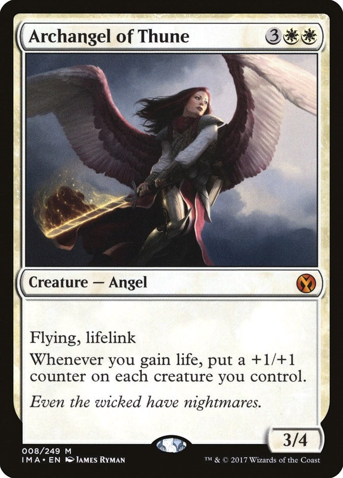 Image for Archangel of Thune (8) (Iconic Masters) - Magic: The Gathering