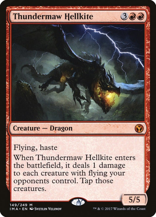 Image for Thundermaw Hellkite (149) (Iconic Masters) - Magic: The Gathering