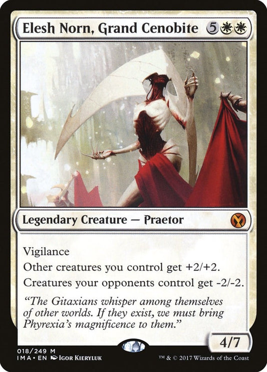 Image for Elesh Norn, Grand Cenobite (18) (Iconic Masters) - Magic: The Gathering