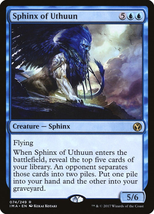 Image for Sphinx of Uthuun (74) (Iconic Masters) - Magic: The Gathering