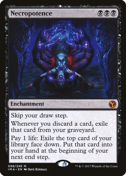 Image for Necropotence (98) (Iconic Masters) - Magic: The Gathering