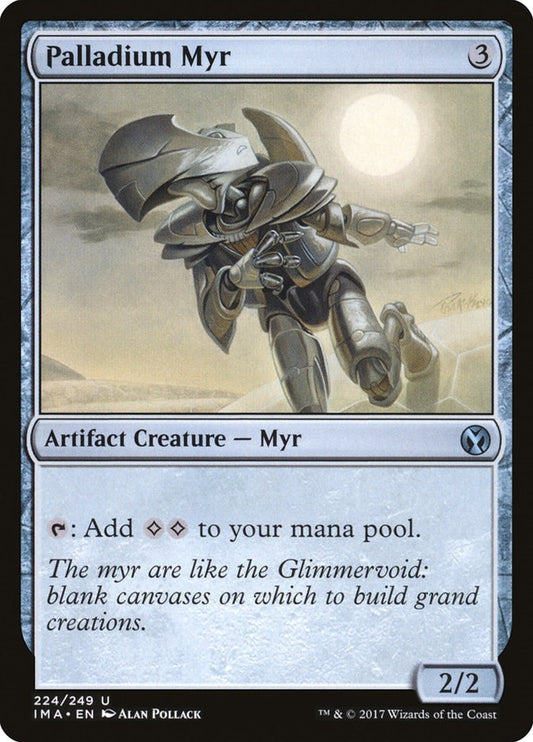 Image for Palladium Myr (224) (Iconic Masters) - Magic: The Gathering