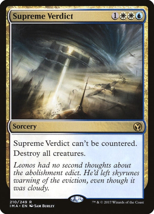 Image for Supreme Verdict (210) (Iconic Masters) - Magic: The Gathering