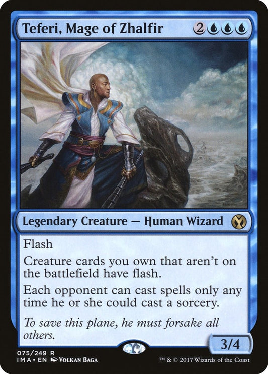 Image for Teferi, Mage of Zhalfir (75) (Iconic Masters) - Magic: The Gathering