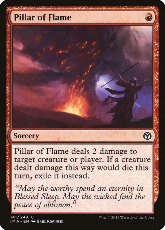 Image for Pillar of Flame (141) (Iconic Masters) - Magic: The Gathering