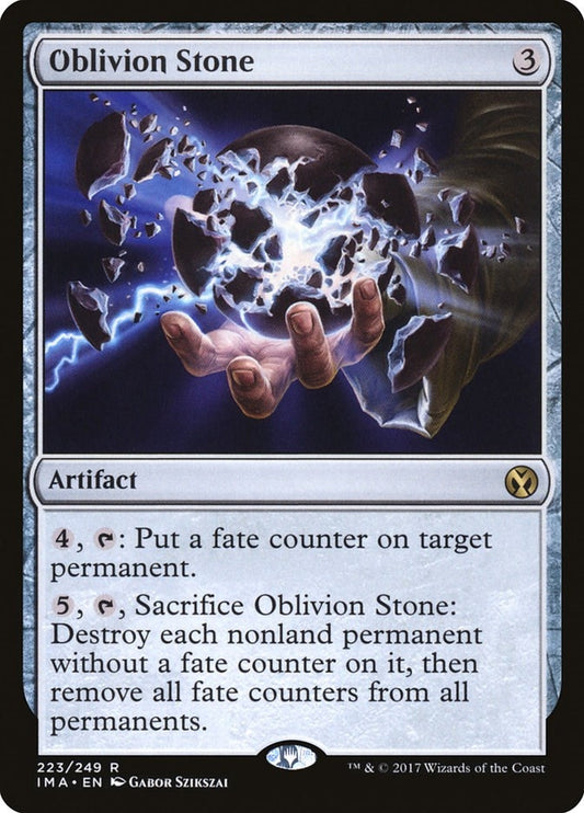 Image for Oblivion Stone (223) (Iconic Masters) - Magic: The Gathering