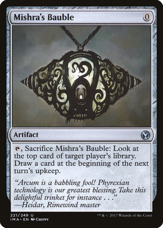 Image for Mishra's Bauble (221) (Iconic Masters) - Magic: The Gathering