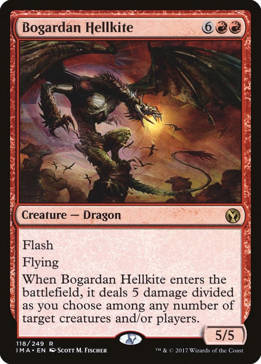 Image for Bogardan Hellkite (118) (Iconic Masters) - Magic: The Gathering