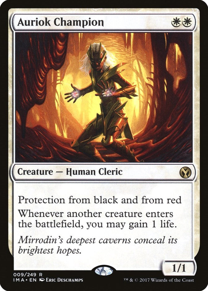 Image for Auriok Champion (9) (Iconic Masters) - Magic: The Gathering
