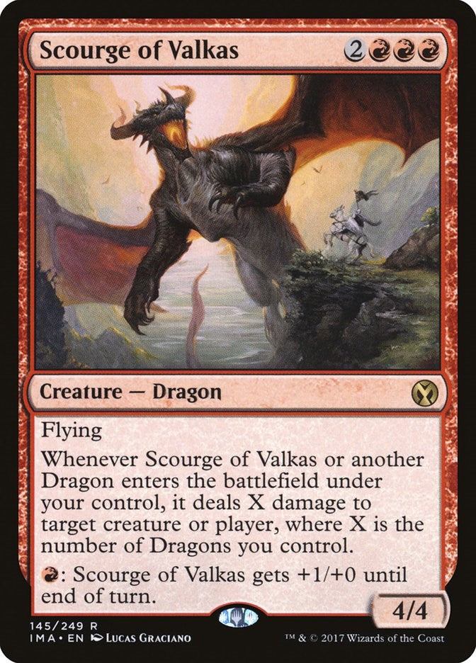 Image for Scourge of Valkas (145) (Iconic Masters) - Magic: The Gathering