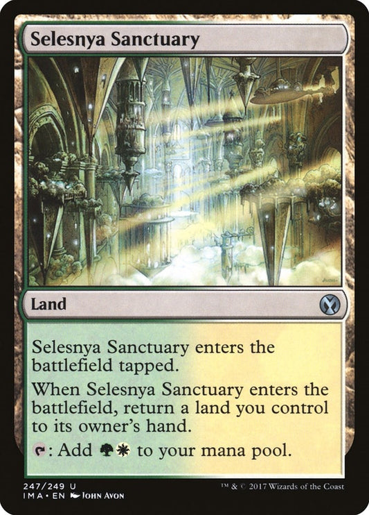 Image for Selesnya Sanctuary (247) (Iconic Masters) - Magic: The Gathering