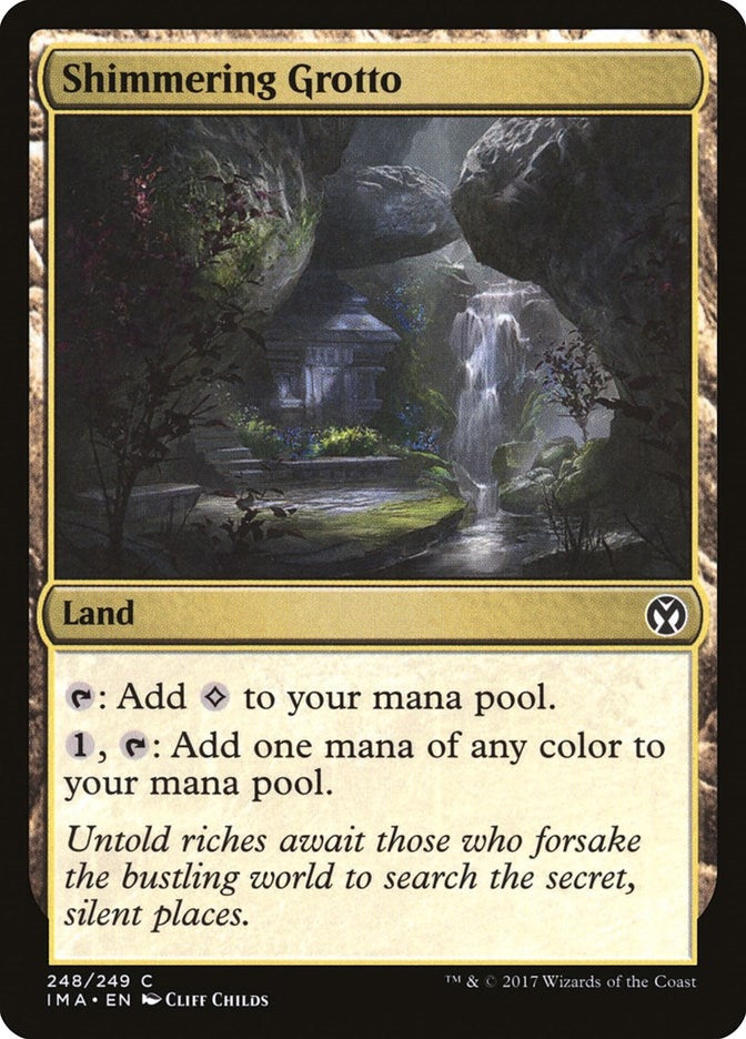 Image for Shimmering Grotto (248) (Iconic Masters) - Magic: The Gathering
