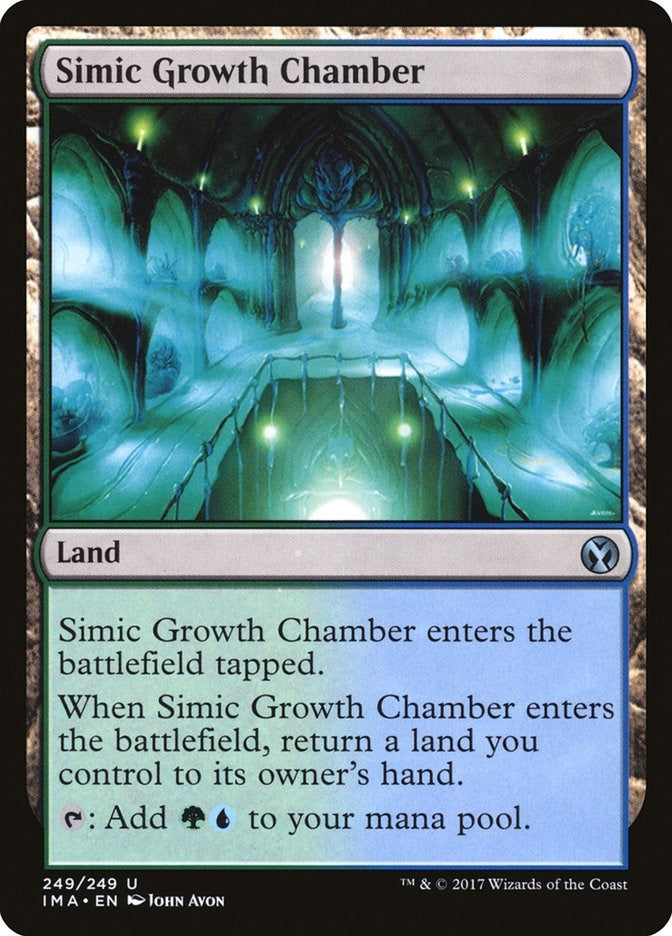 Image for Simic Growth Chamber (249) (Iconic Masters) - Magic: The Gathering